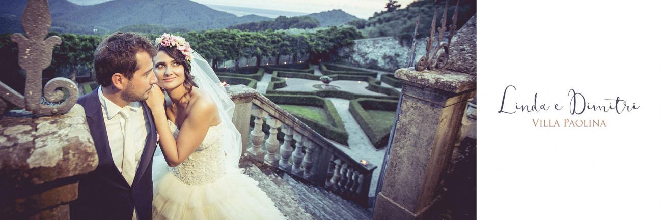 Dimitri e Linda - Wedding in Villa Paolina Lucca