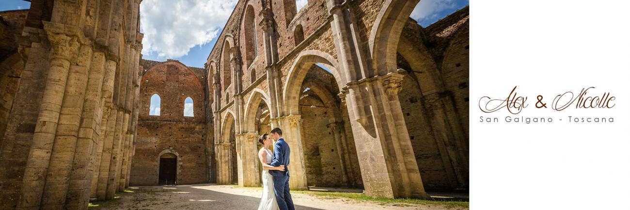 Alex and Nicolle - Wedding in San Galgano Abbey