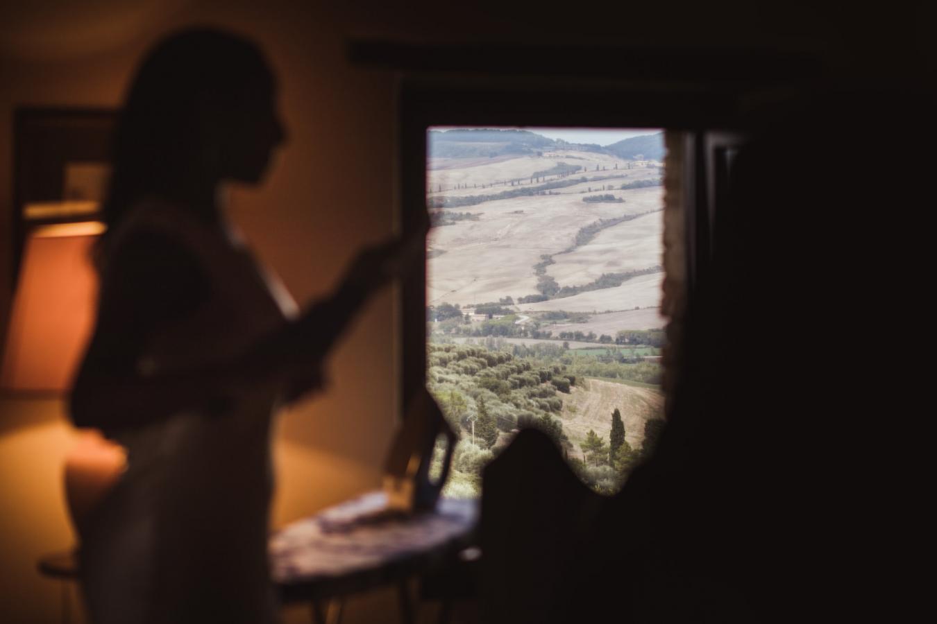 foto  Wedding in Borgo di Castelvecchio in the Pienza countryside
