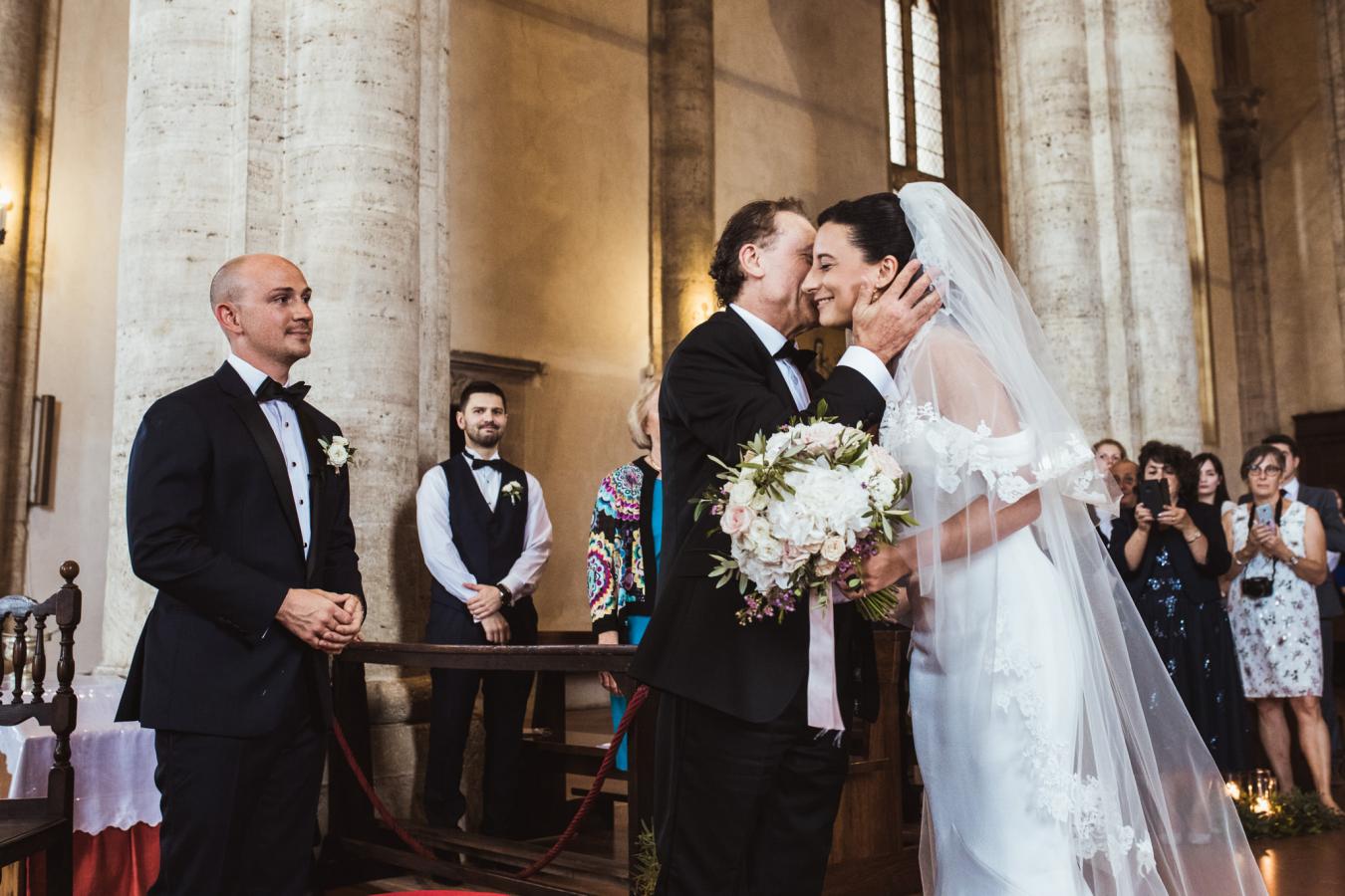 foto  Wedding in Borgo di Castelvecchio in the Pienza countryside