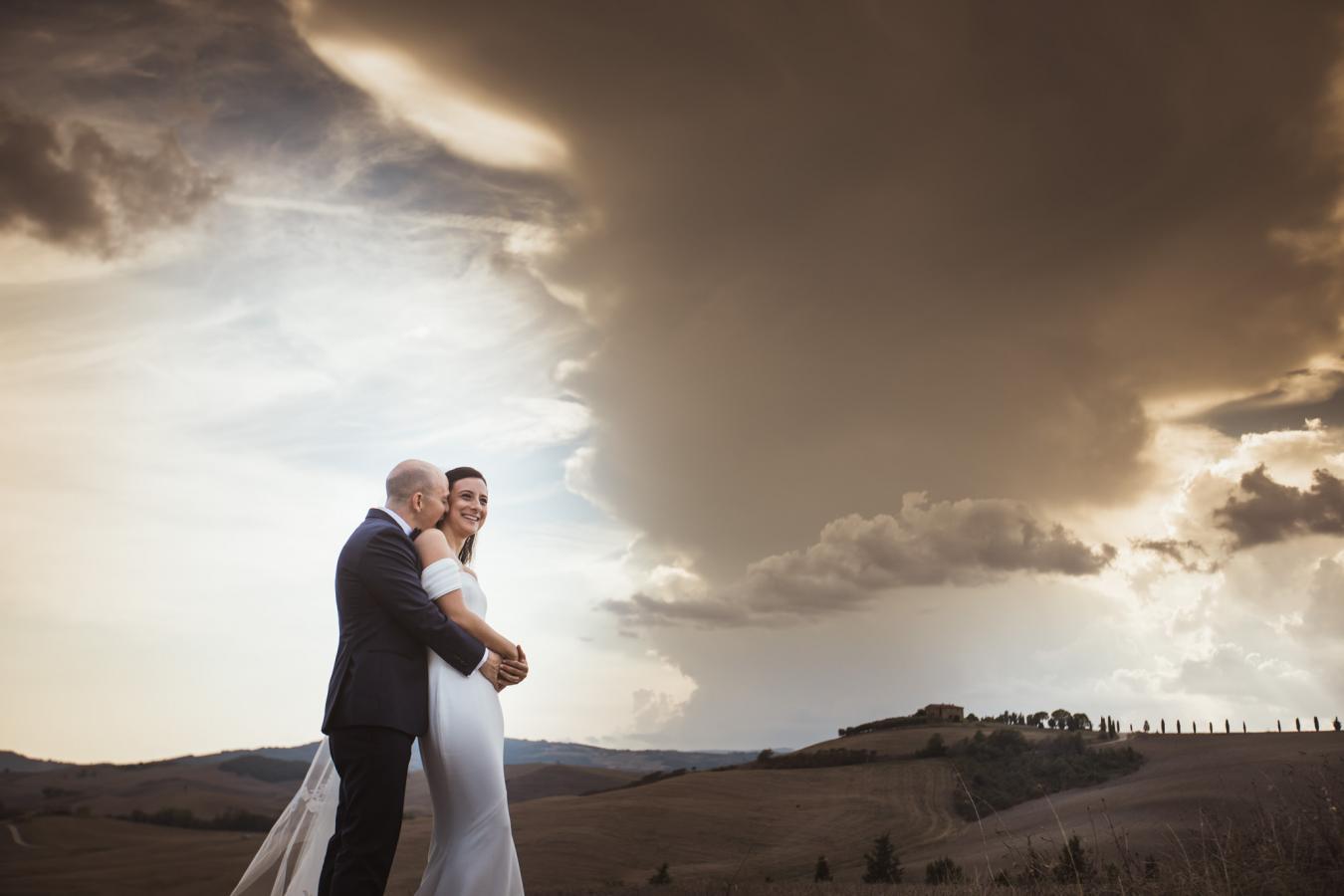 foto  Wedding in Borgo di Castelvecchio in the Pienza countryside