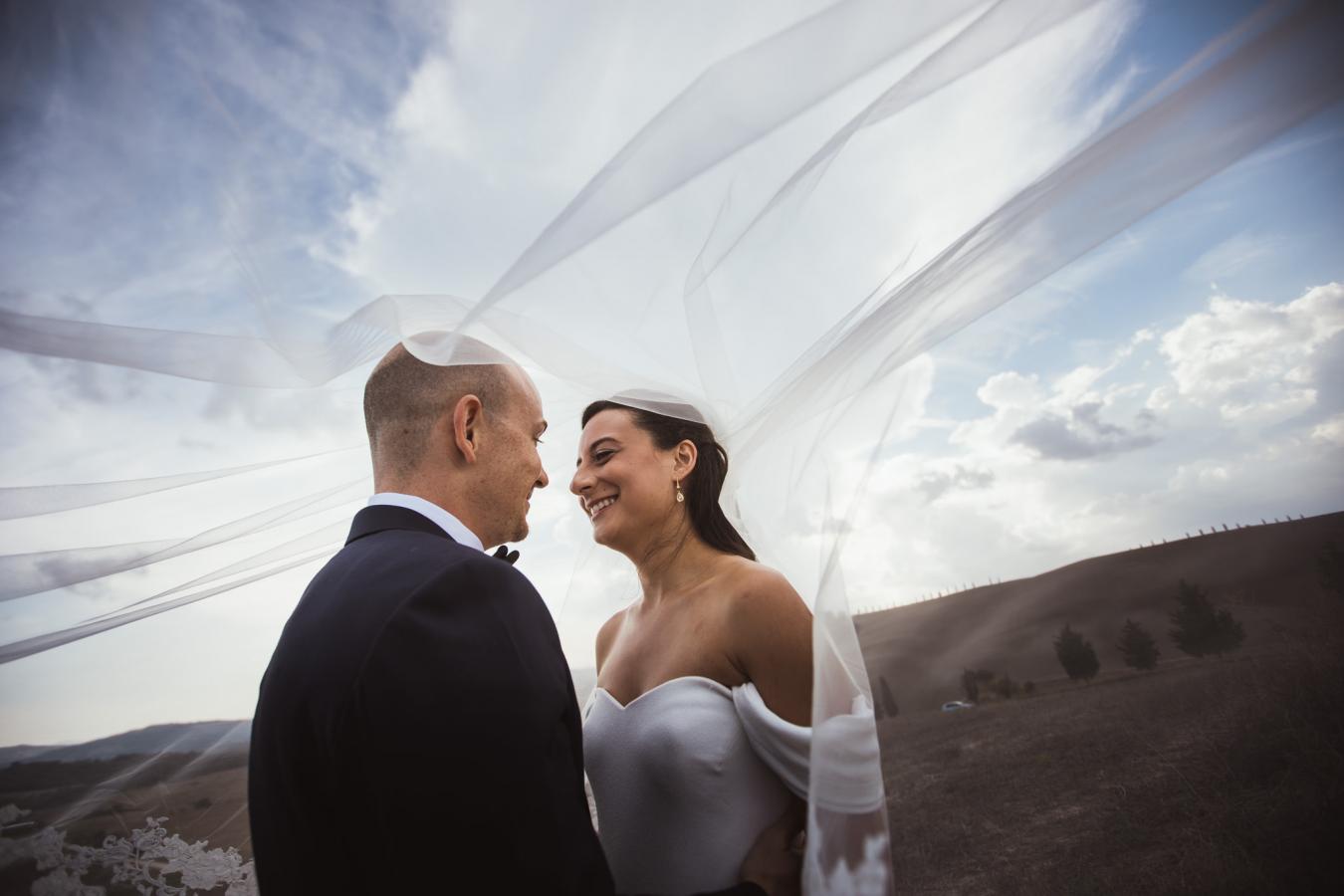 foto  Wedding in Borgo di Castelvecchio in the Pienza countryside
