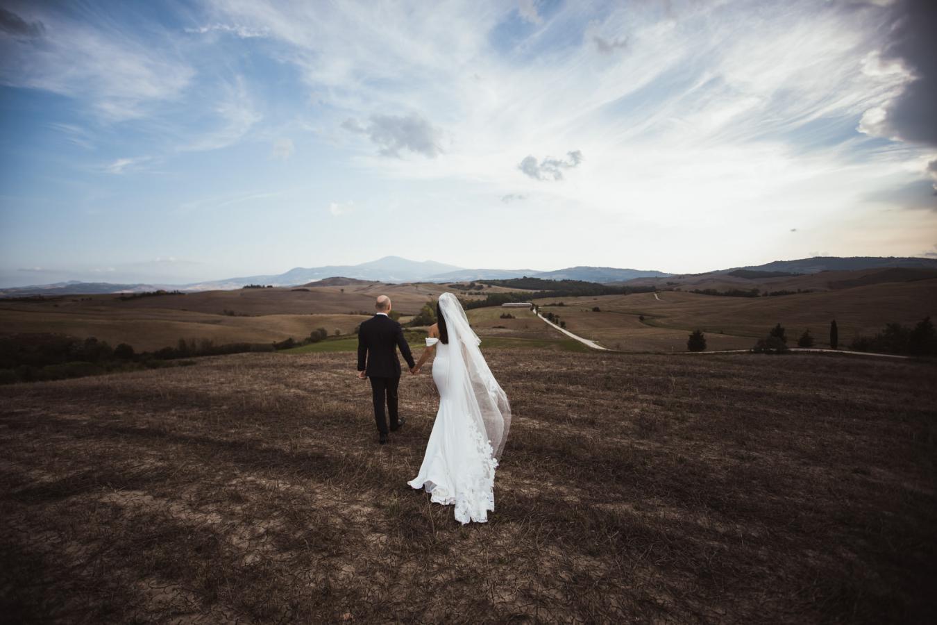 foto  Wedding in Borgo di Castelvecchio in the Pienza countryside