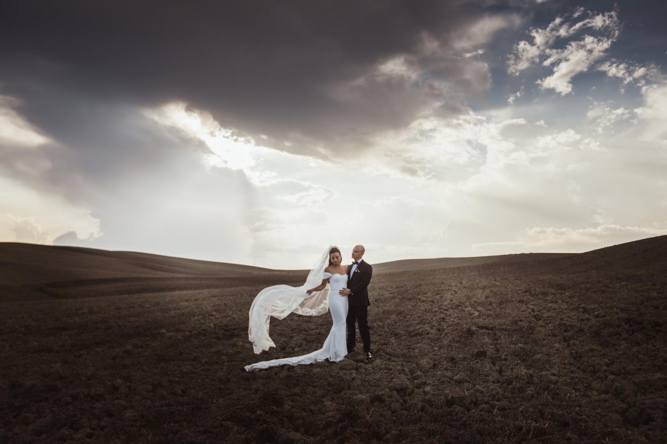 foto  Wedding in Borgo di Castelvecchio in the Pienza countryside