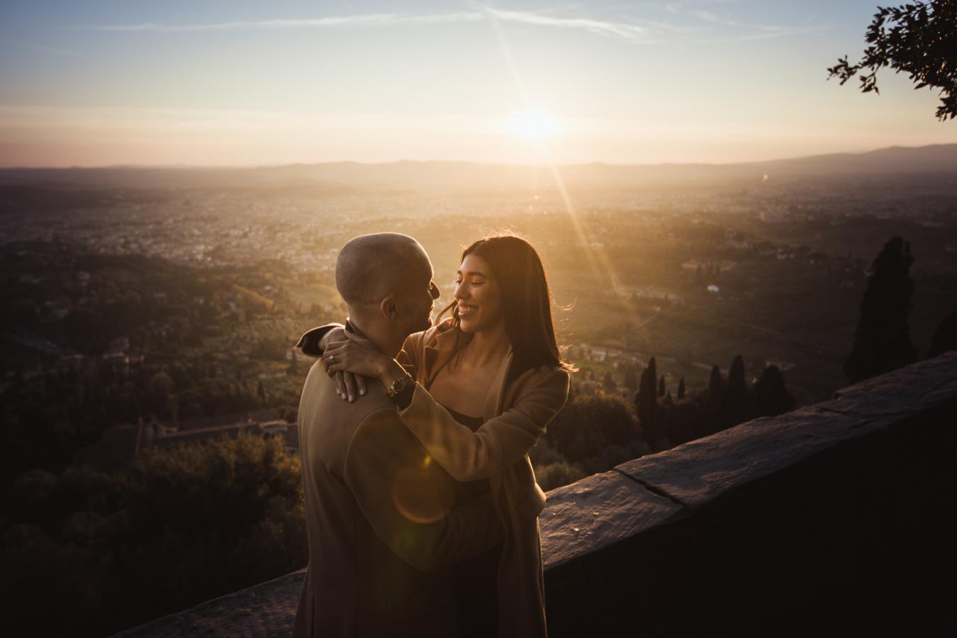 foto  Engagement Shooting in Florence