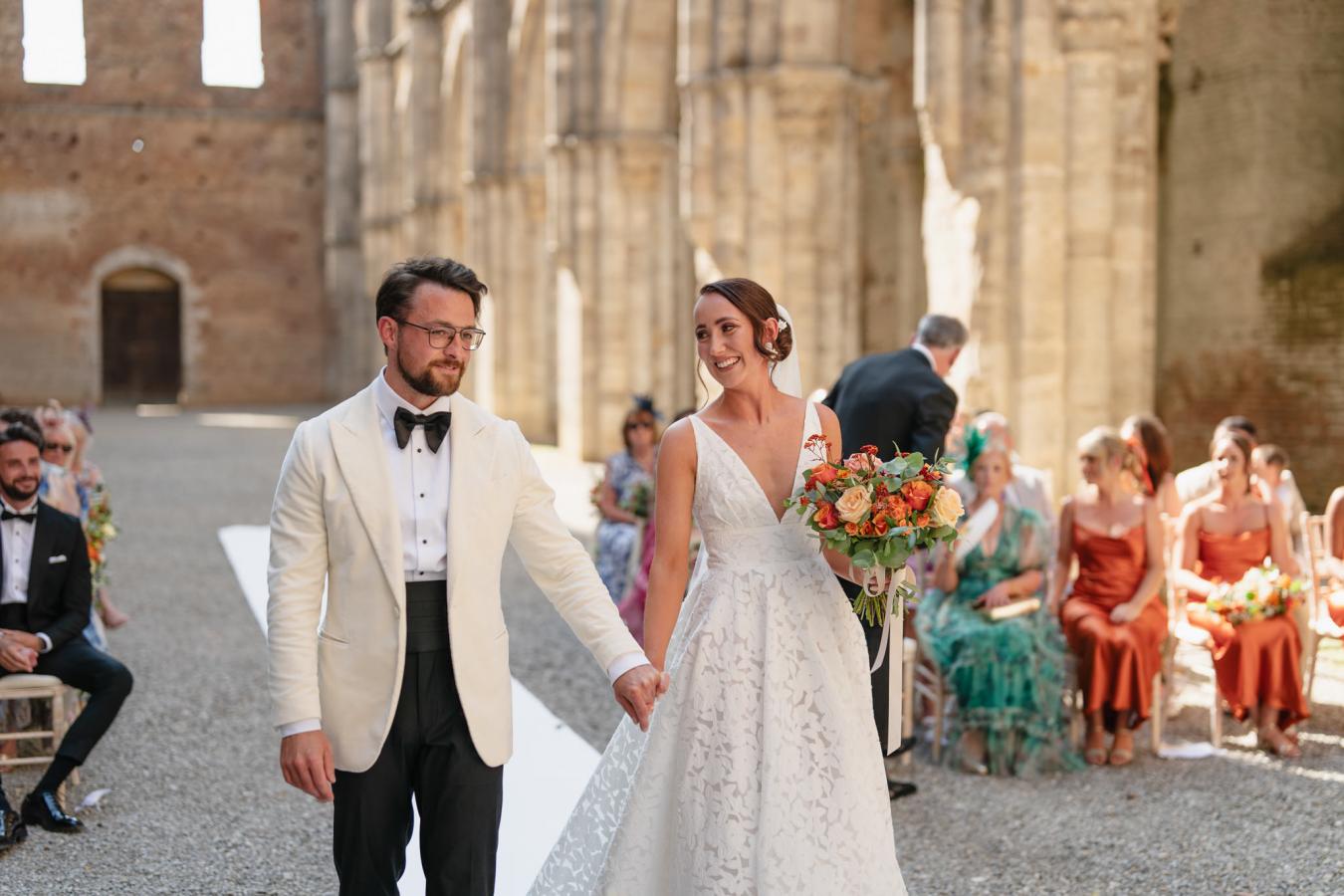 foto  Wedding in San Galgano Abbey