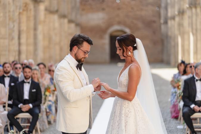 foto  Wedding in San Galgano Abbey