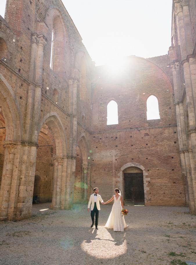foto  Wedding in San Galgano Abbey