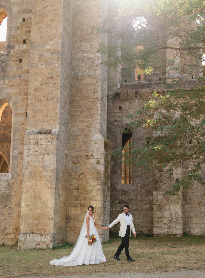 foto  Wedding in San Galgano Abbey