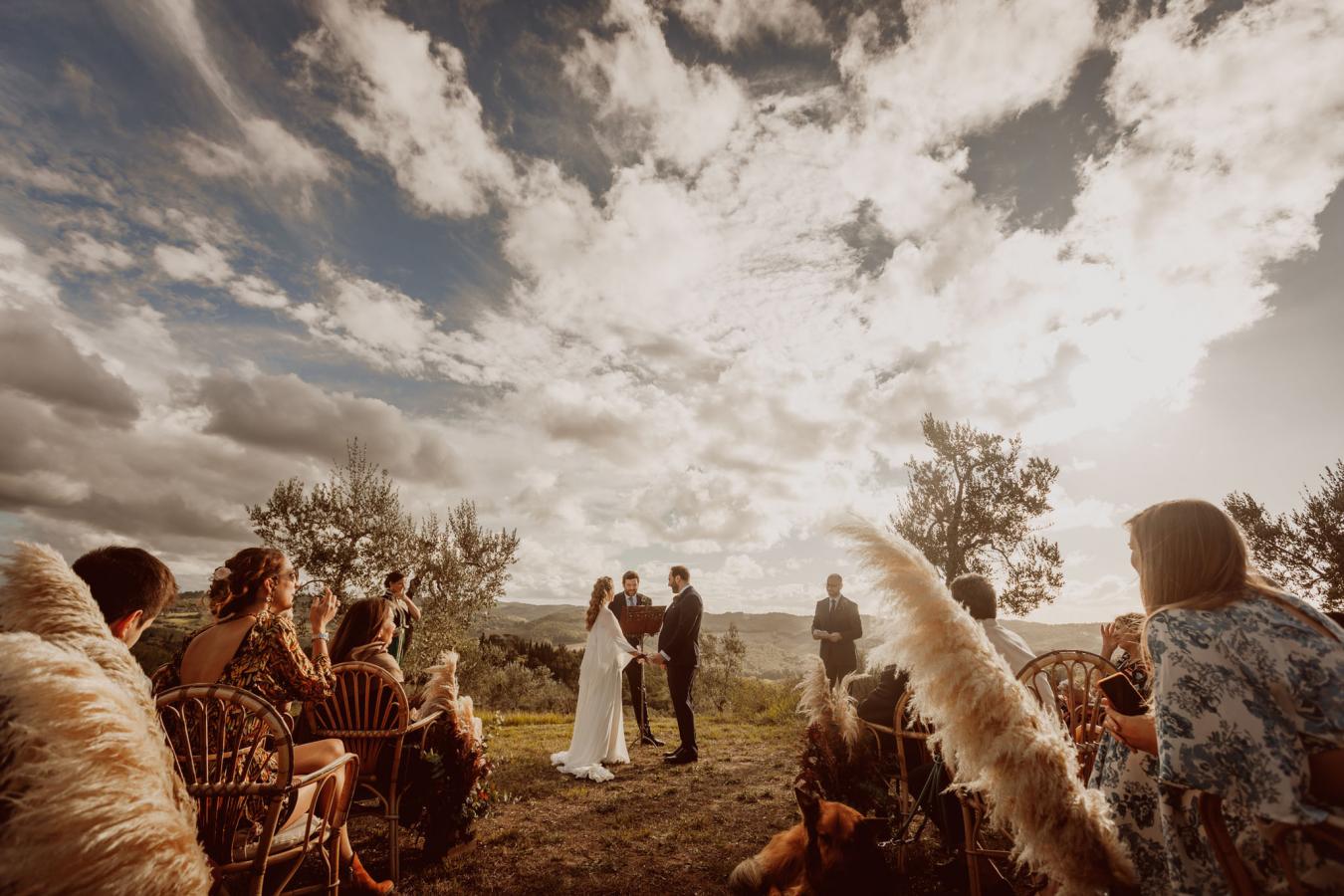 foto  Jewish Wedding in Fattoria Rignana in the Chianti Countryside