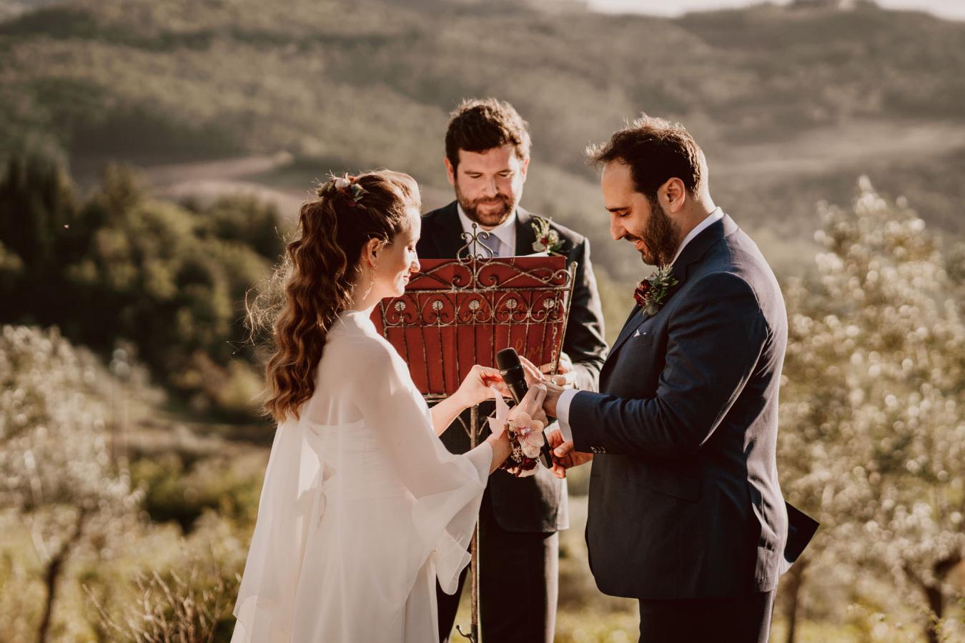 foto  Jewish Wedding in Fattoria Rignana in the Chianti Countryside