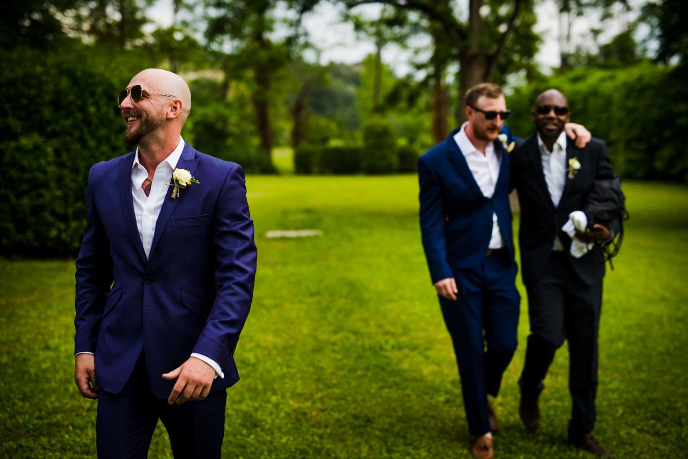 foto  Ceremony out of scheme in Montaione