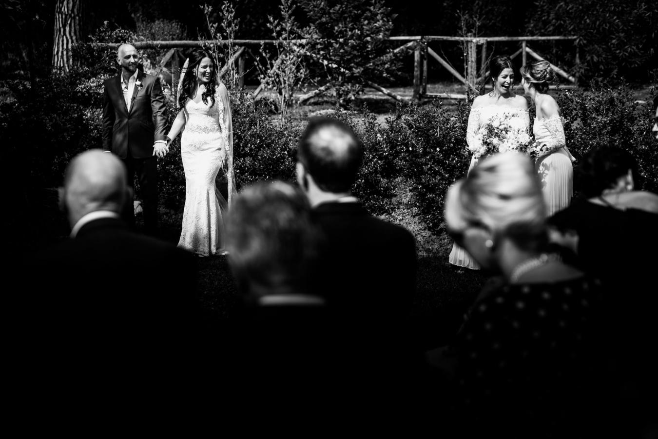 foto  Ceremony out of scheme in Montaione