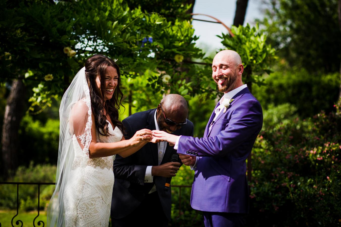 foto  Ceremony out of scheme in Montaione