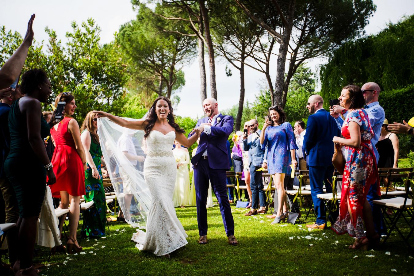 foto  Ceremony out of scheme in Montaione