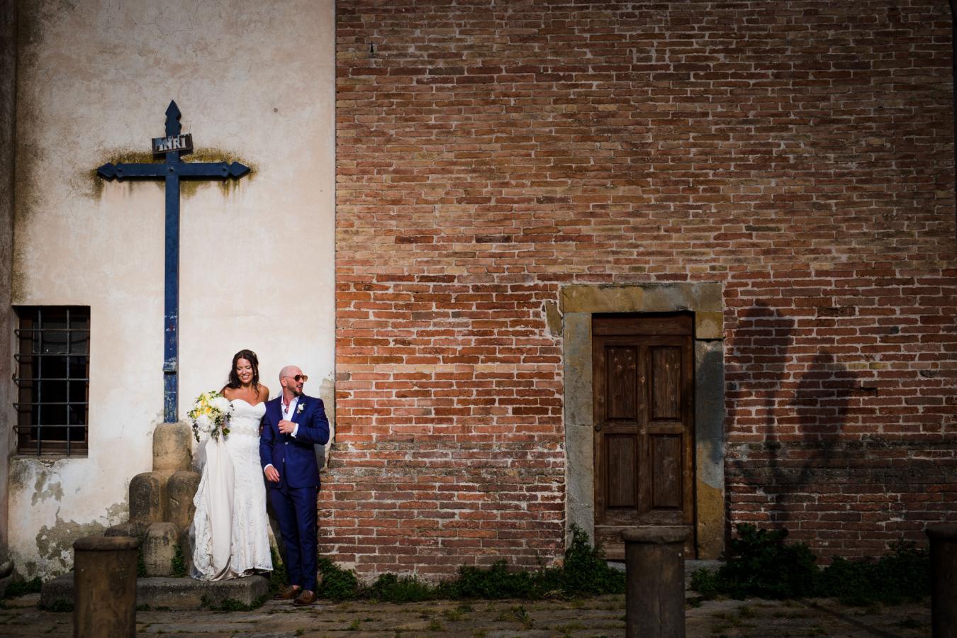 foto  Ceremony out of scheme in Montaione