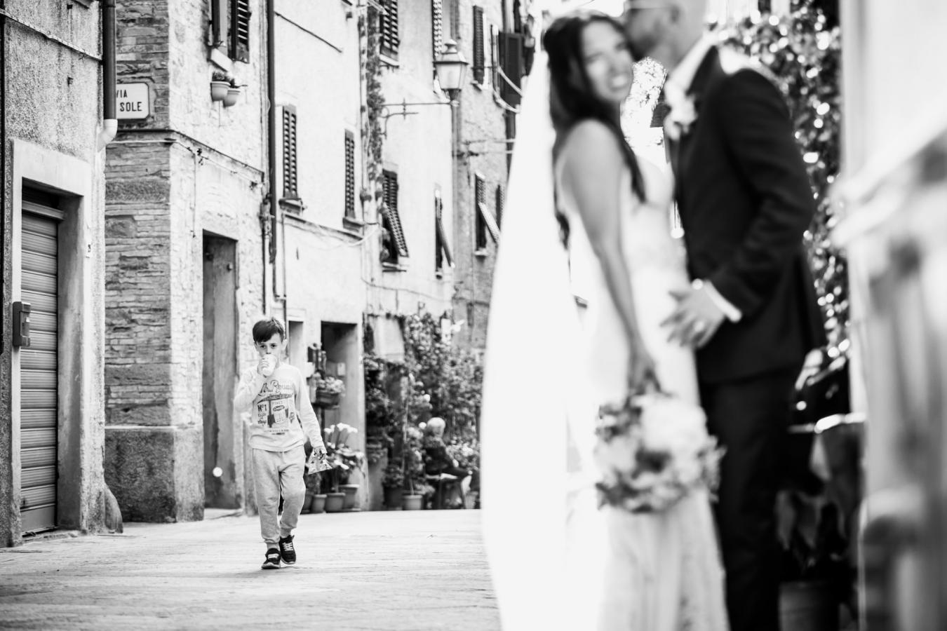 foto  Ceremony out of scheme in Montaione