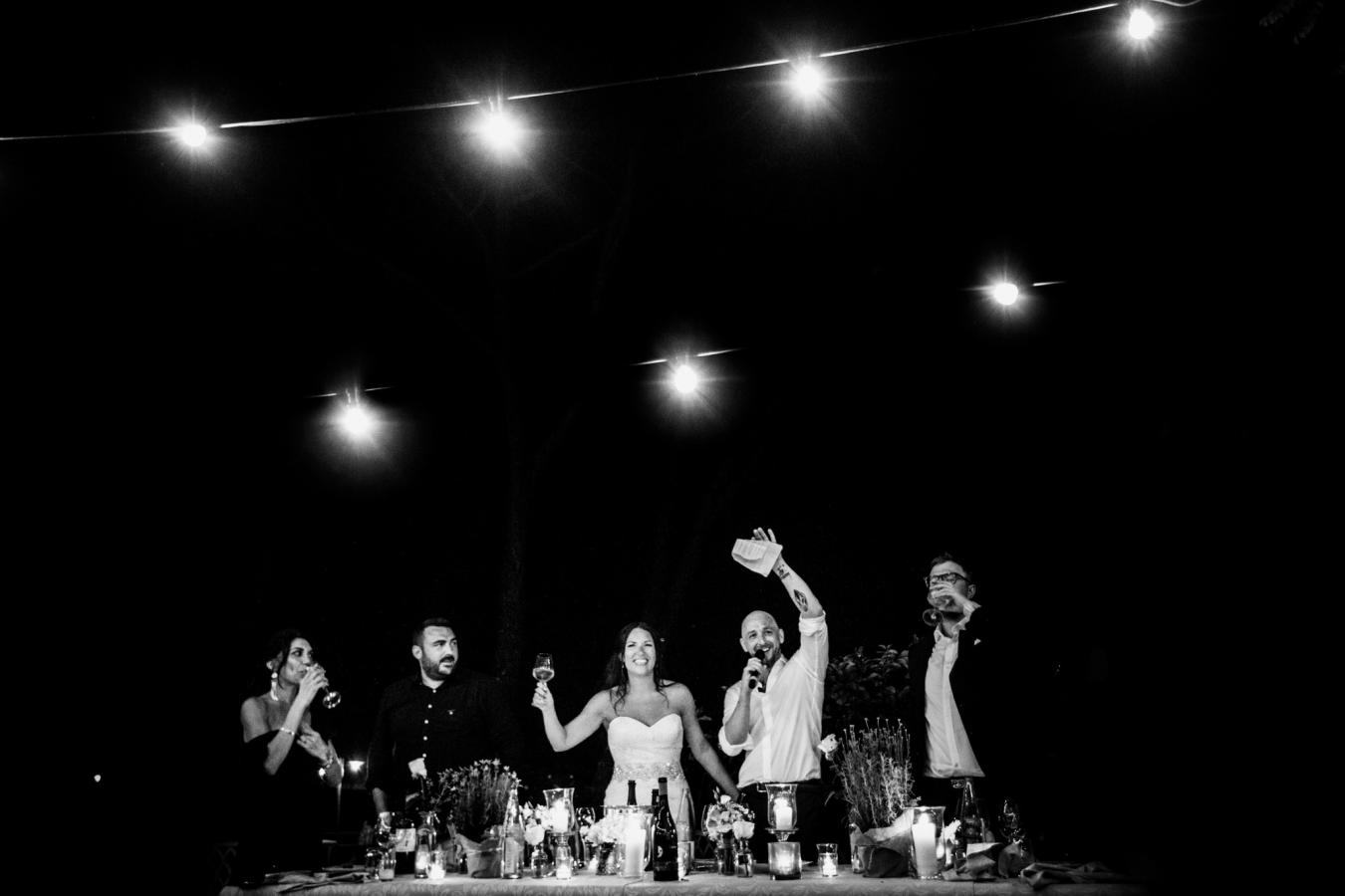 foto  Ceremony out of scheme in Montaione