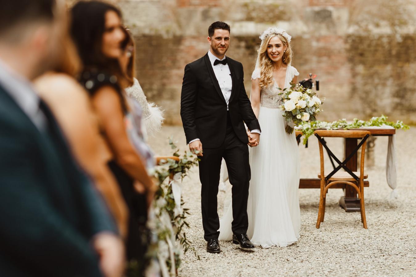 foto  Wedding in the San Galgano Abbey