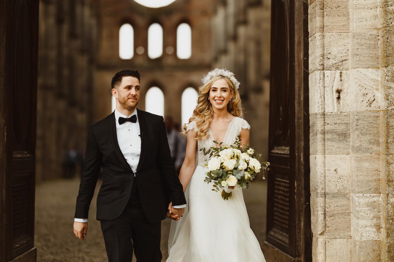foto  Wedding in the San Galgano Abbey