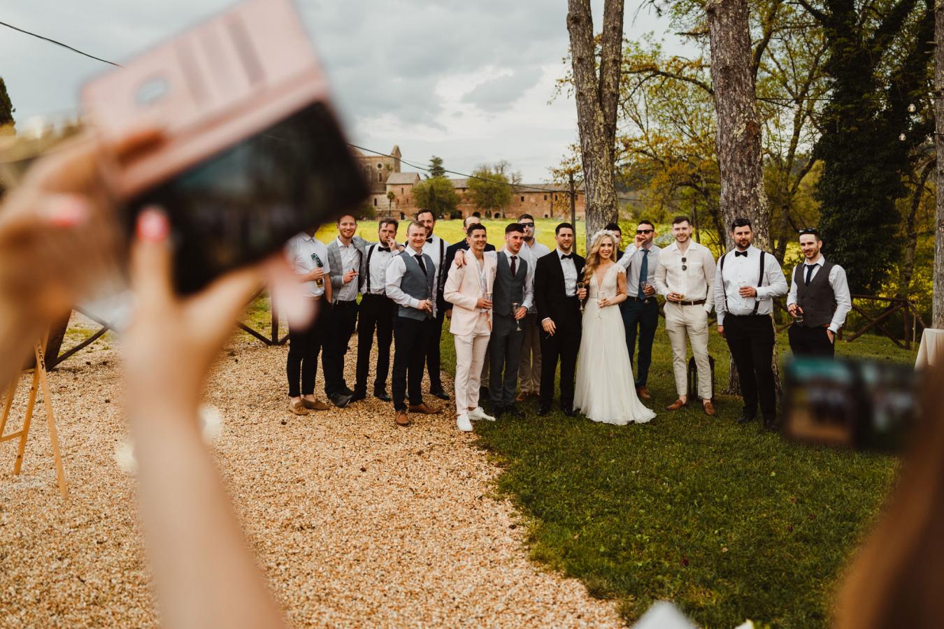 foto  Wedding in the San Galgano Abbey