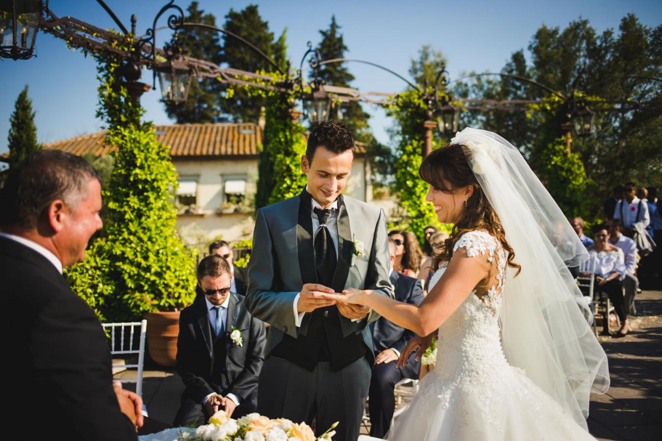 foto  Wedding in Tenuta La Corbinaia