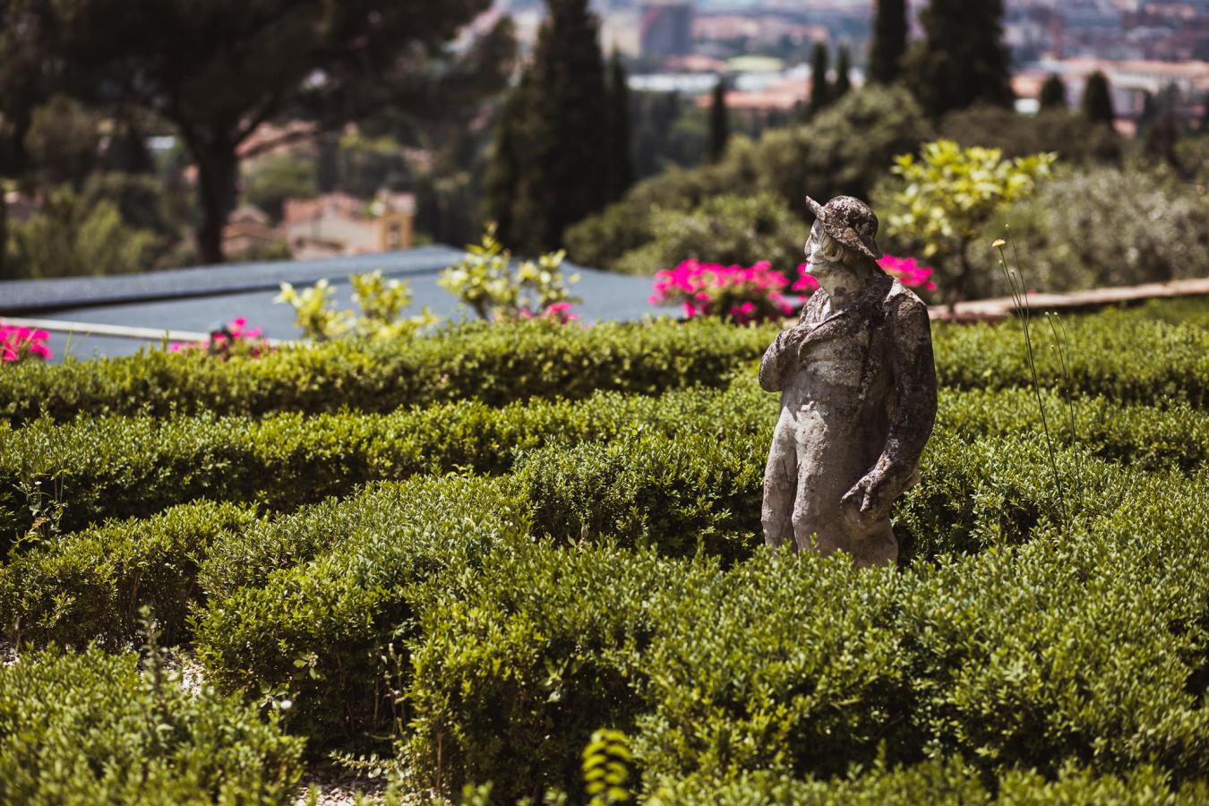foto  Benjamin and Louise in Villa Le Fontanelle Florence