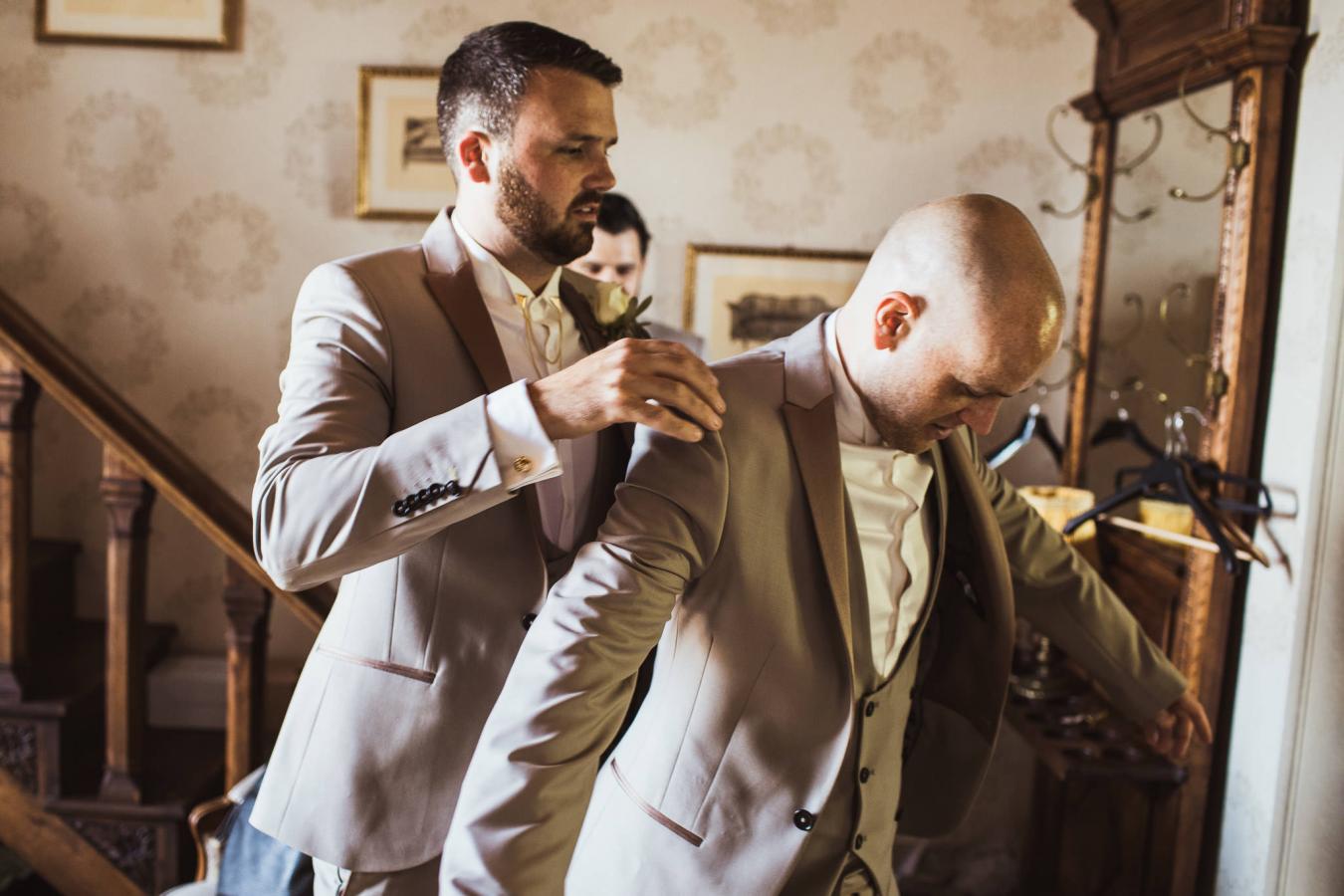 foto  Benjamin and Louise in Villa Le Fontanelle Florence
