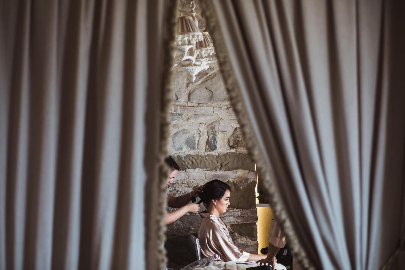 foto  Benjamin and Louise in Villa Le Fontanelle Florence