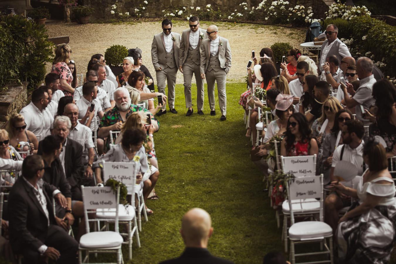 foto  Benjamin and Louise in Villa Le Fontanelle Florence