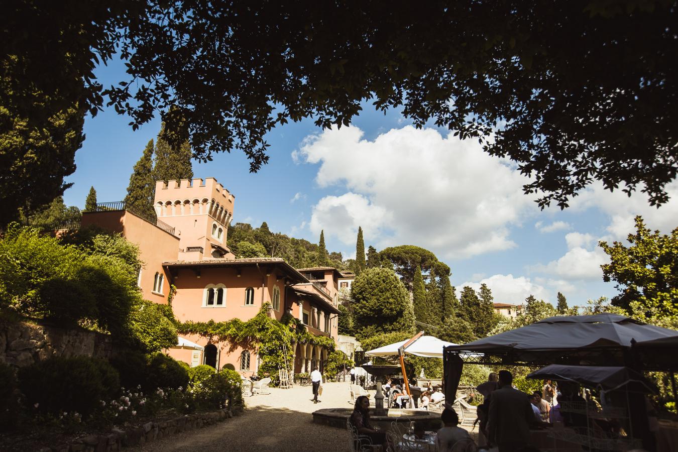 foto  Benjamin and Louise in Villa Le Fontanelle Florence