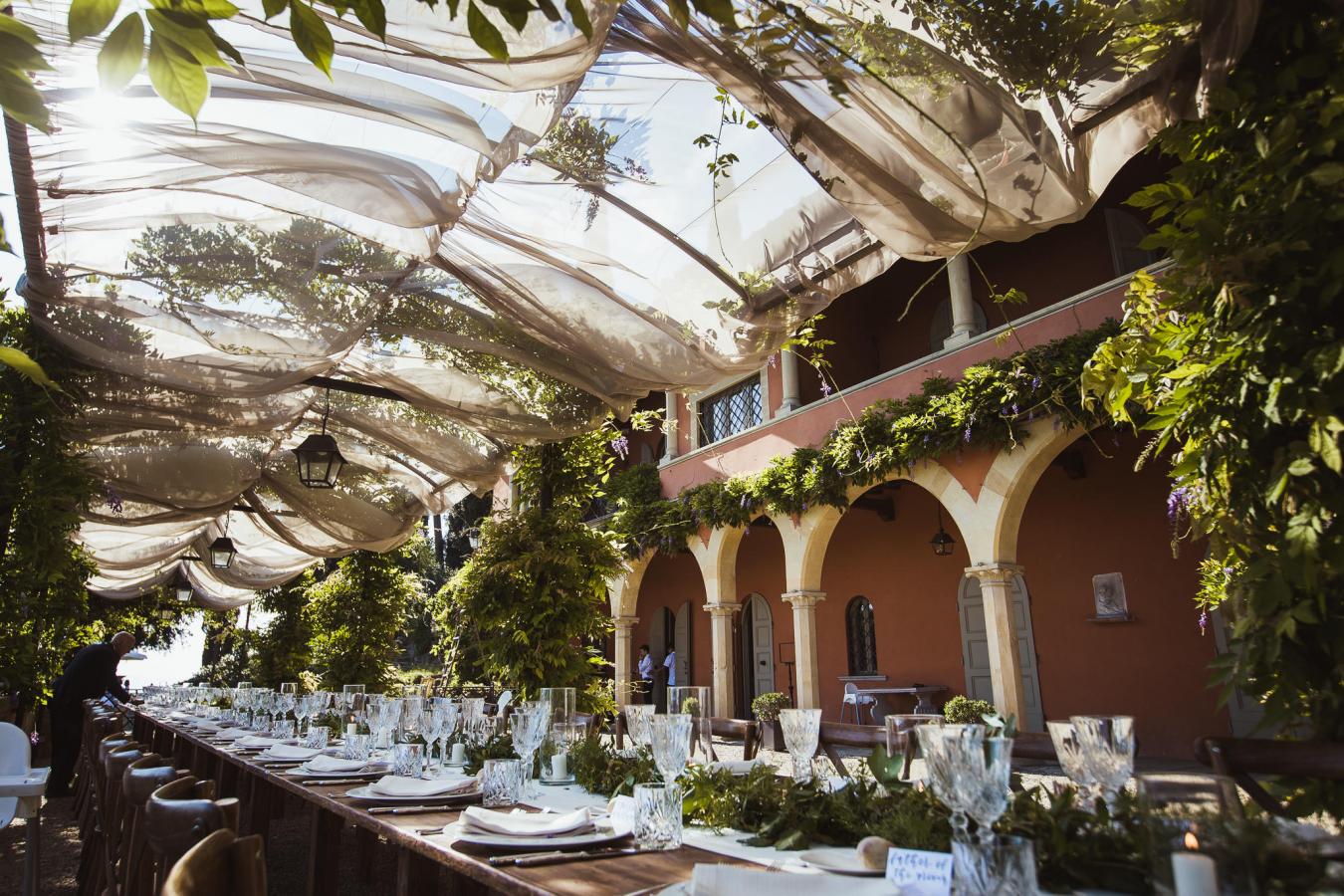 foto  Benjamin and Louise in Villa Le Fontanelle Florence