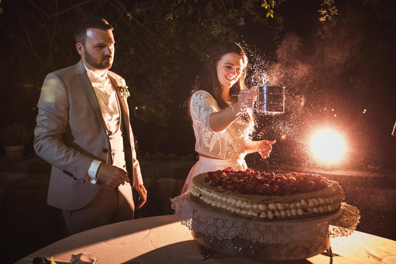 foto  Benjamin and Louise in Villa Le Fontanelle Florence