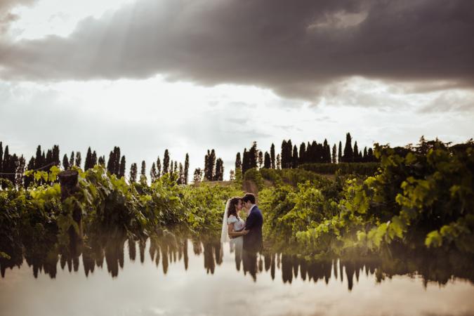 
	wedding in tuscany countryside
