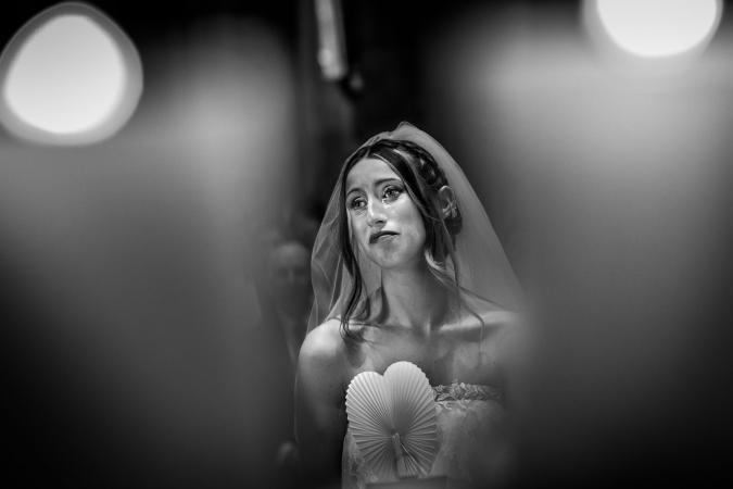 
	emotional moment during a wedding
