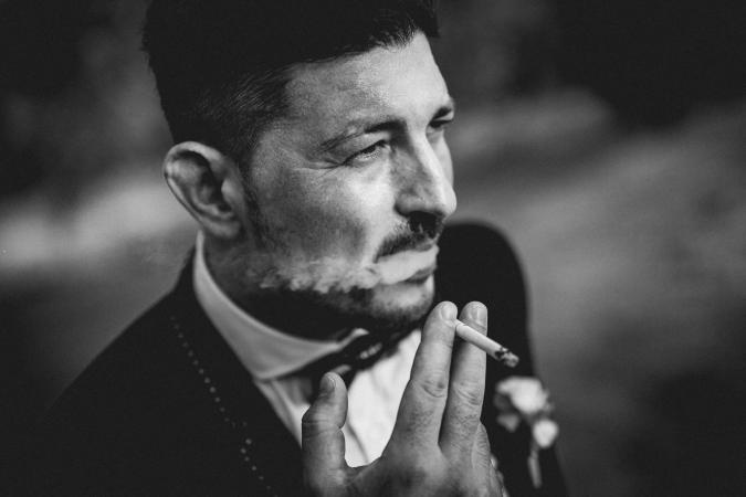 
	groom portrait

