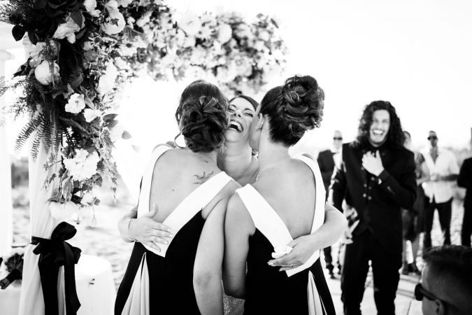 
	beach wedding
