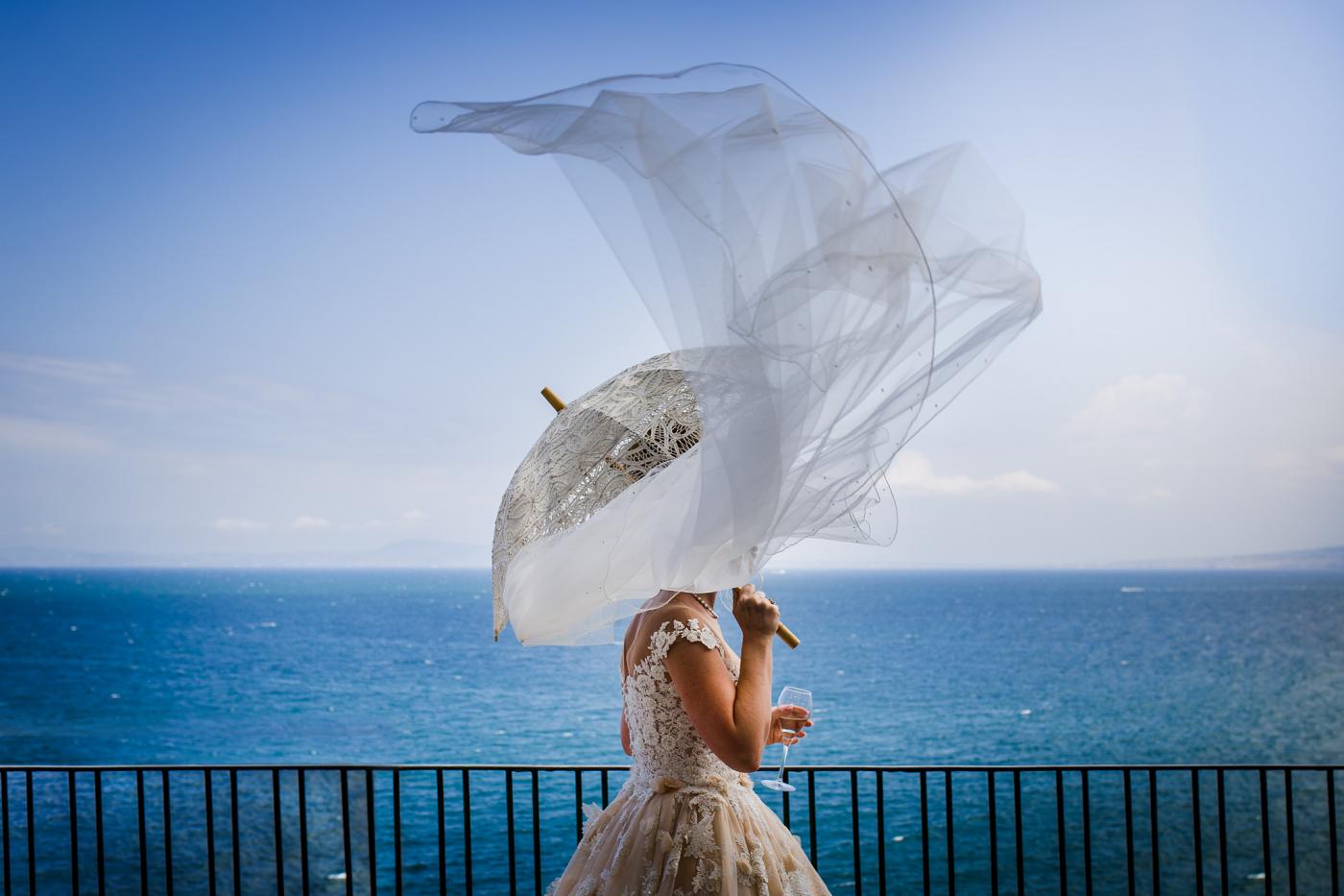 foto sposa al mare