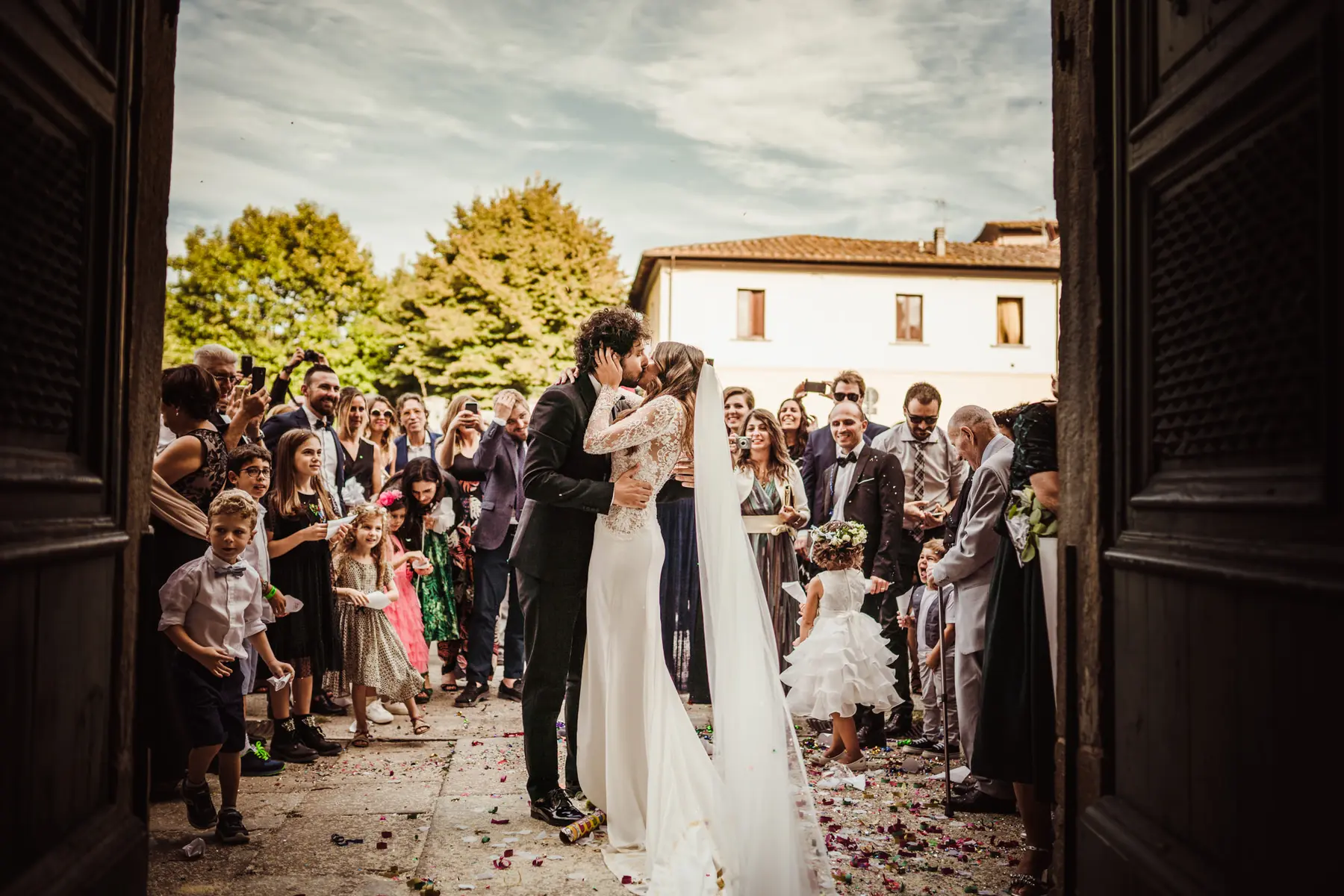 Wedding in Villa Bernardini in Lucca Tuscany - Picture n. 35