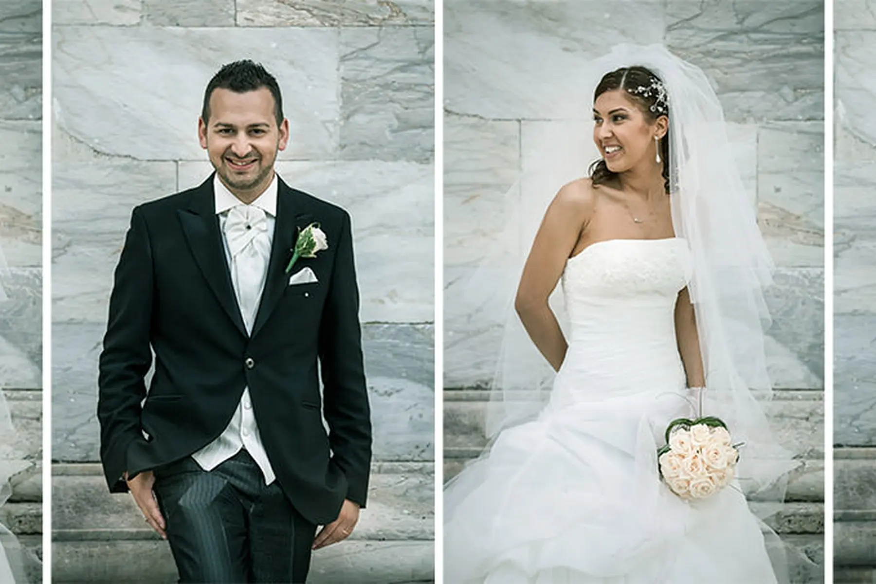 wedding photo in Siena