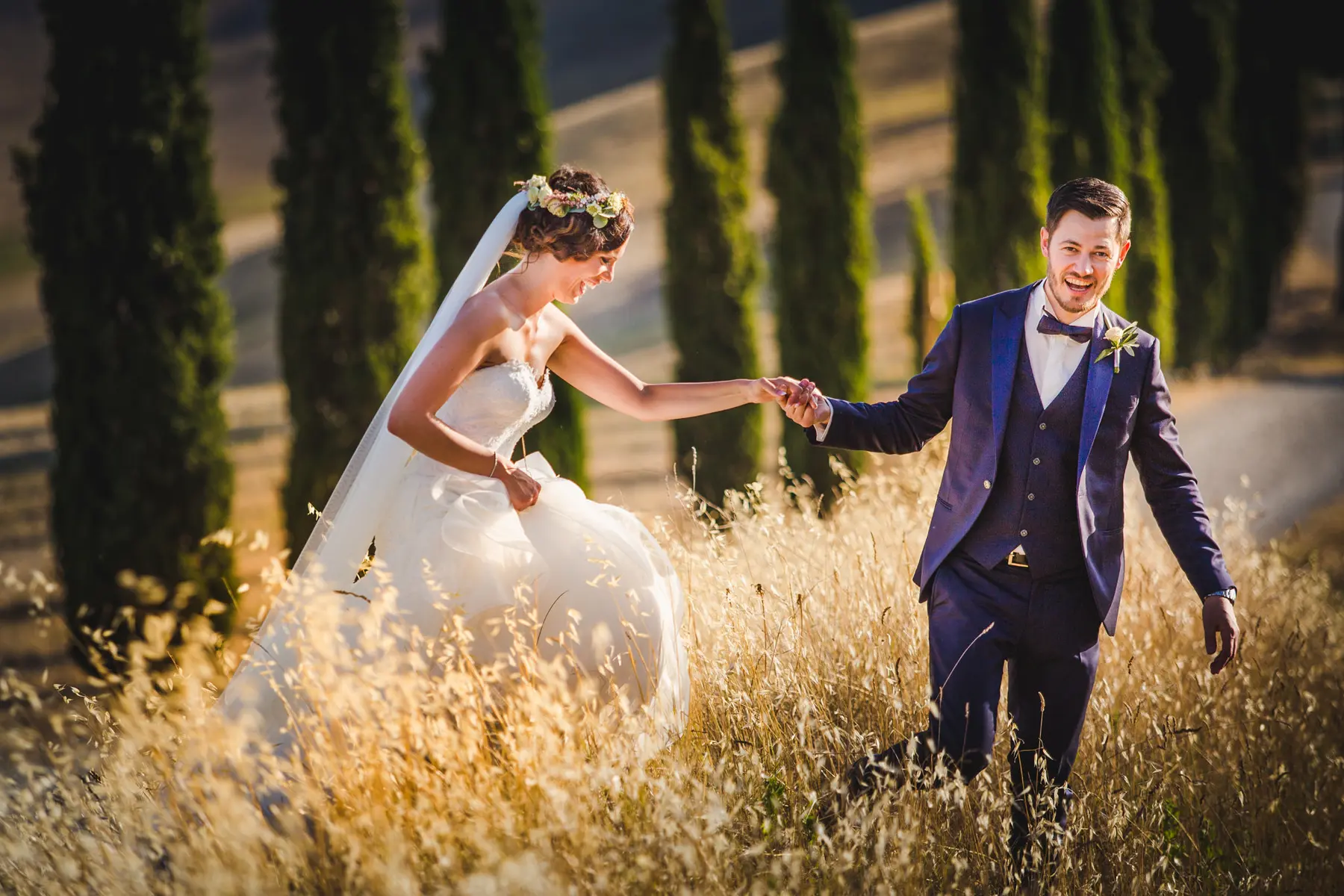spouses in Tuscany