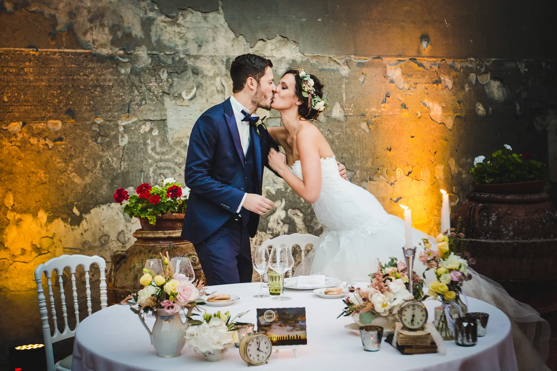 wedding photo in Siena