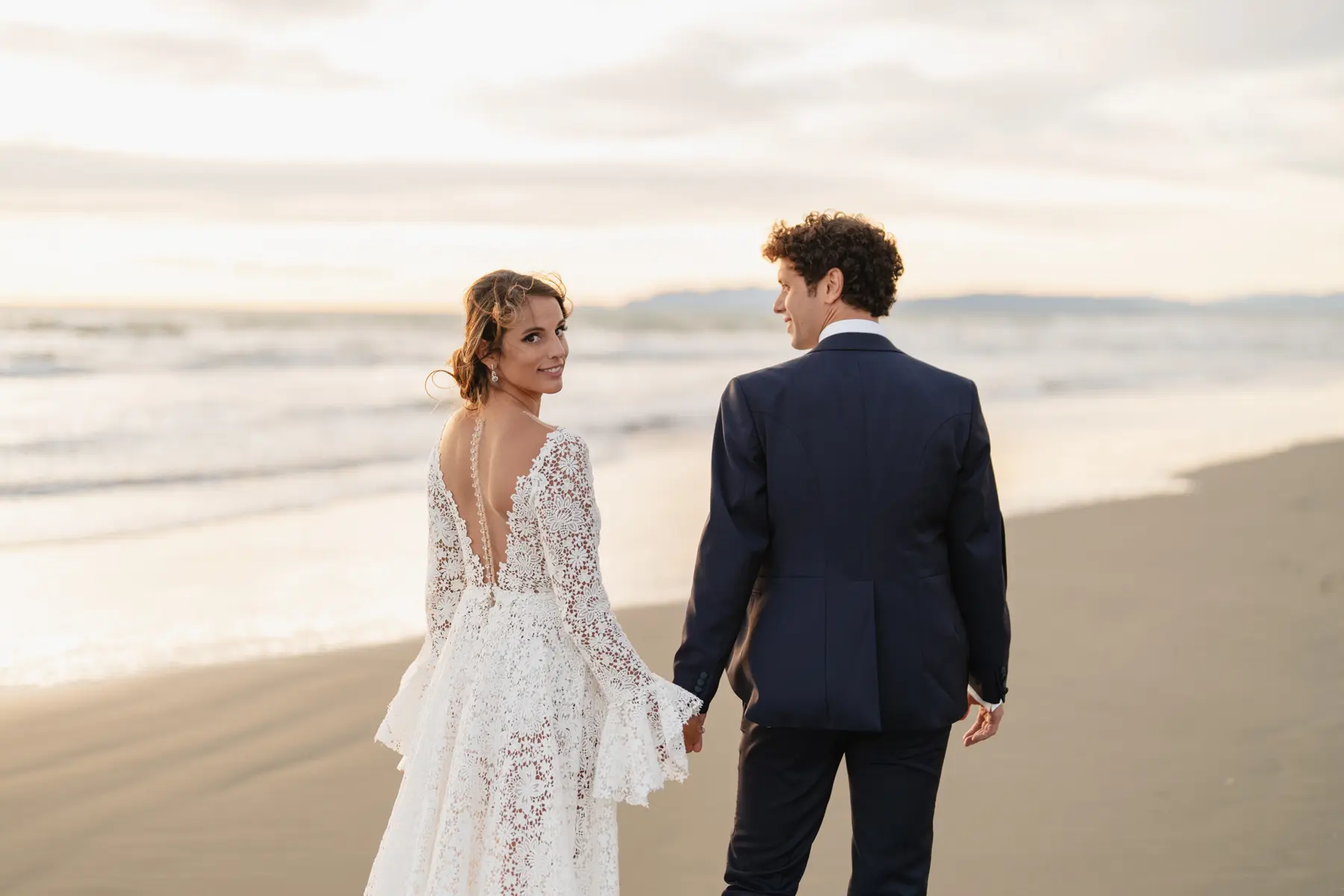 blue groom suit