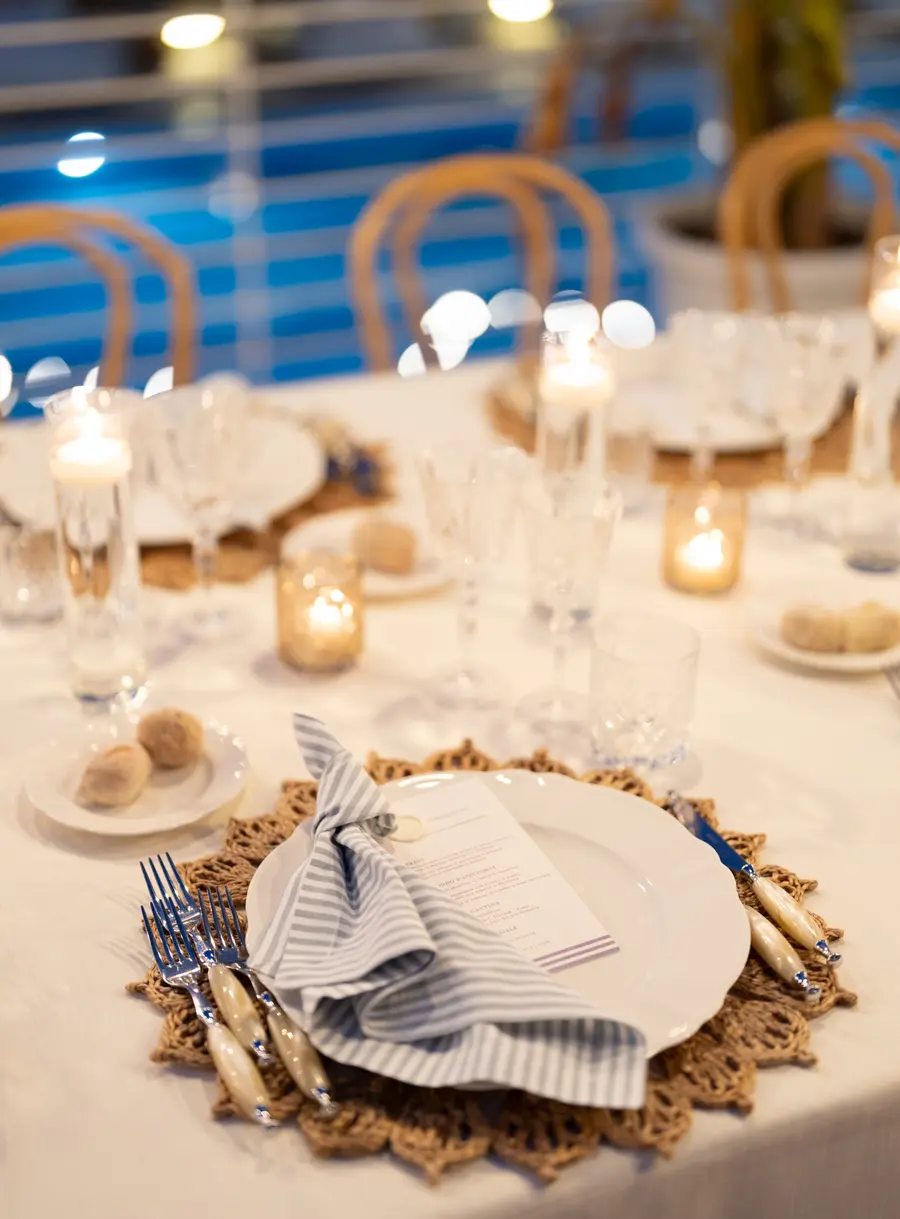 beach wedding reception Tuscany