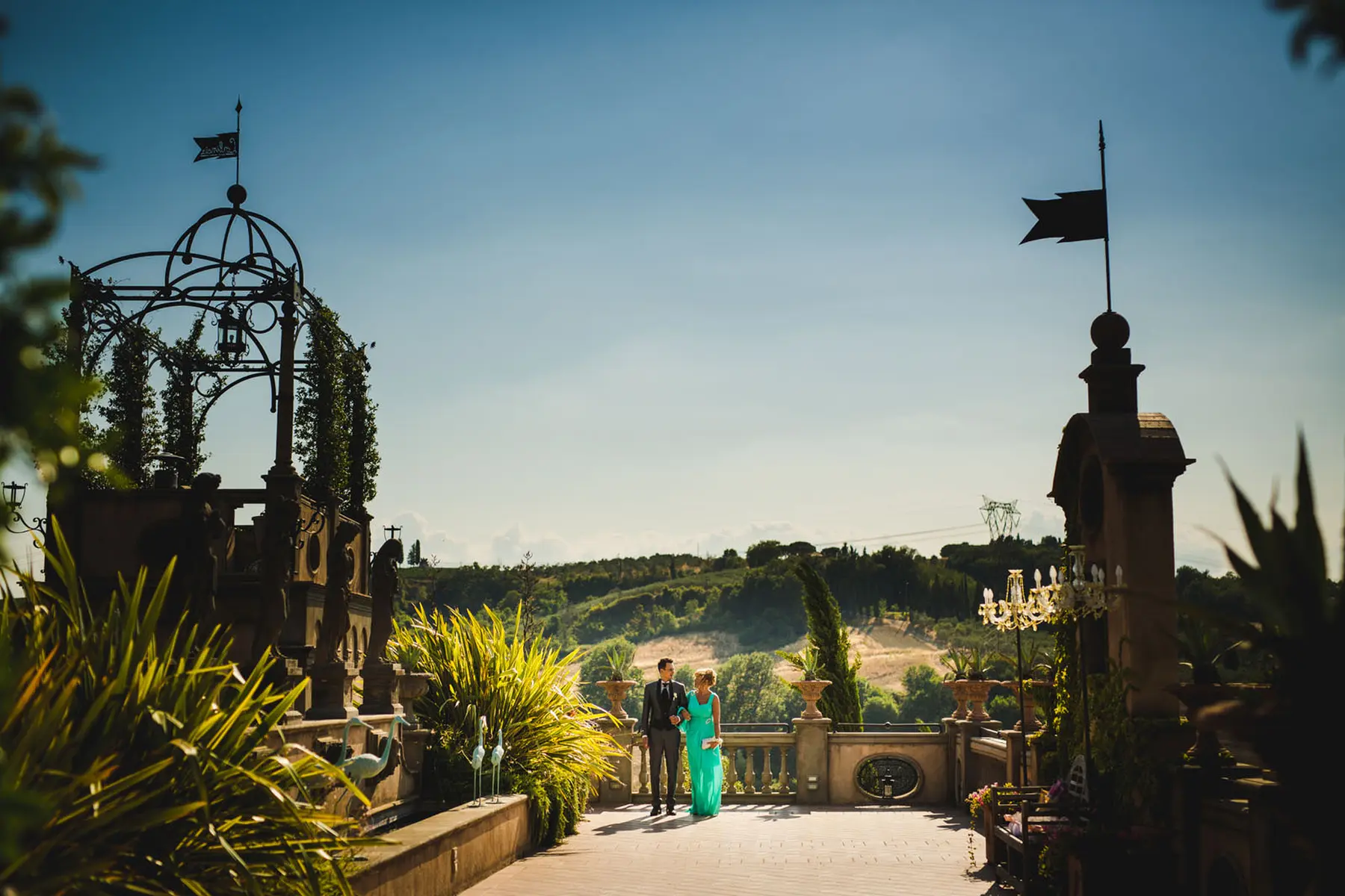 wedding Tuscany country side