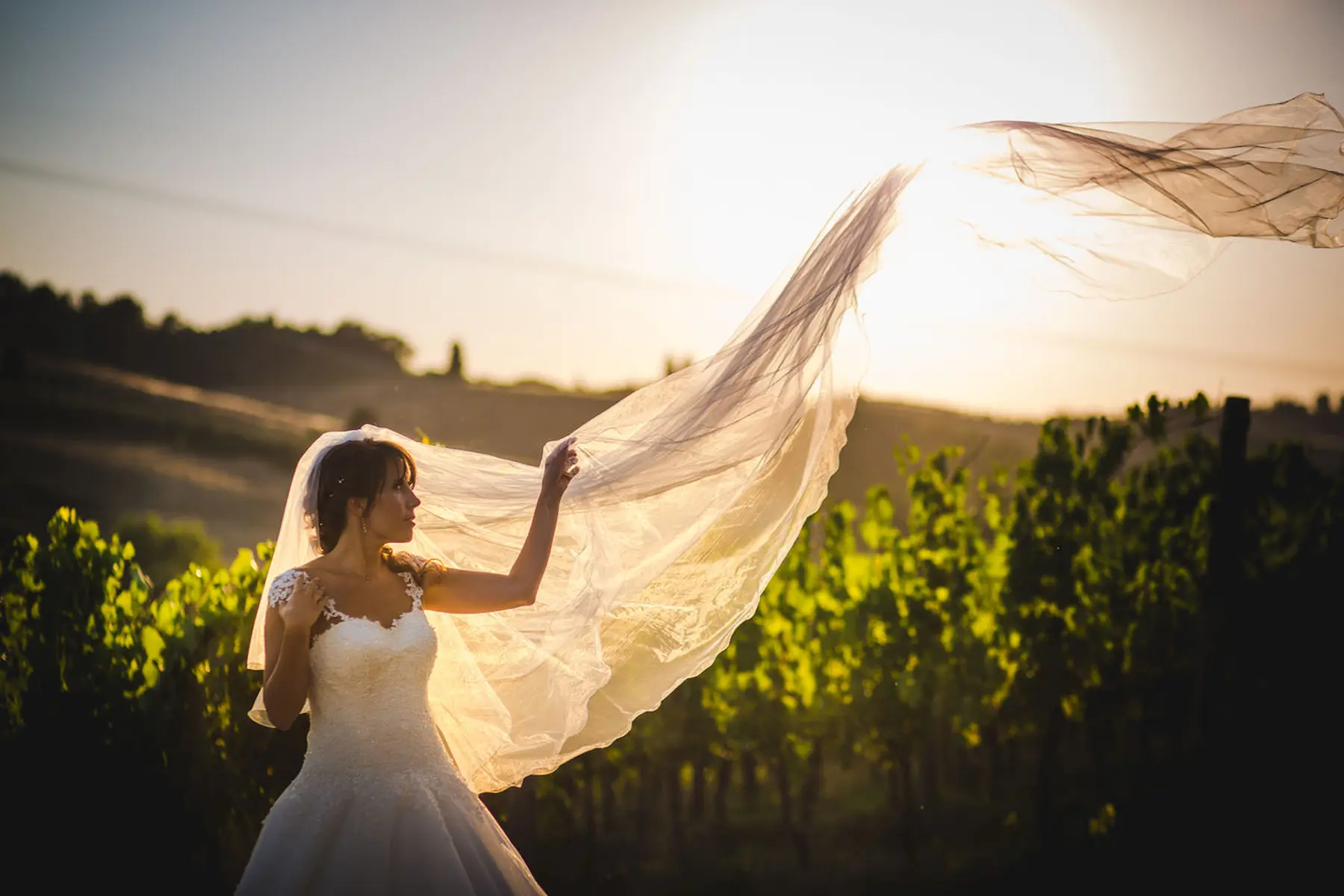 wedding Tuscany country side