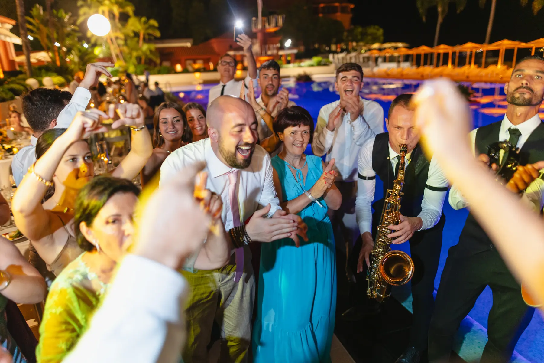 Mediterranean sea view wedding