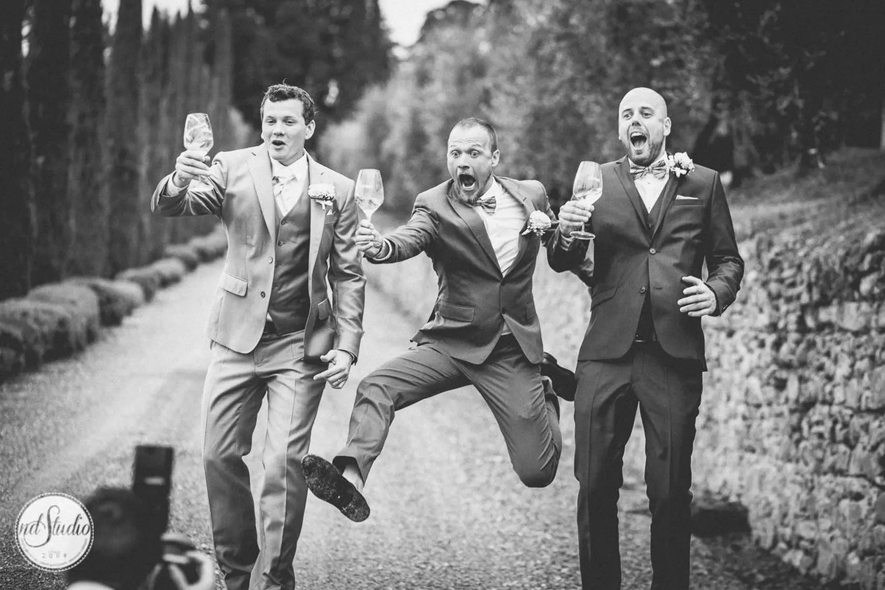 wedding photo in Siena