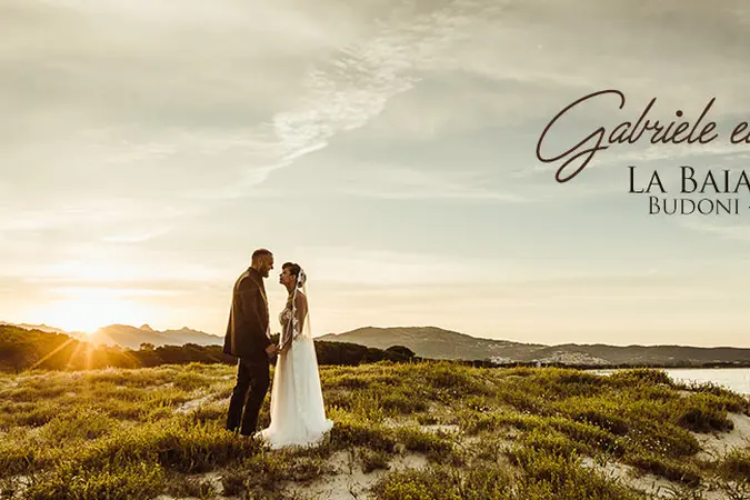 Gabriele and Elisabetta were looking for a studio of wedding photographers who could follow them to Sardinia and we were happy to welcome them for this service.
 From Lucca we moved to Budoni, a seaside resort in Sardinia, where we found a typical Sardinian setting in the tourist village 