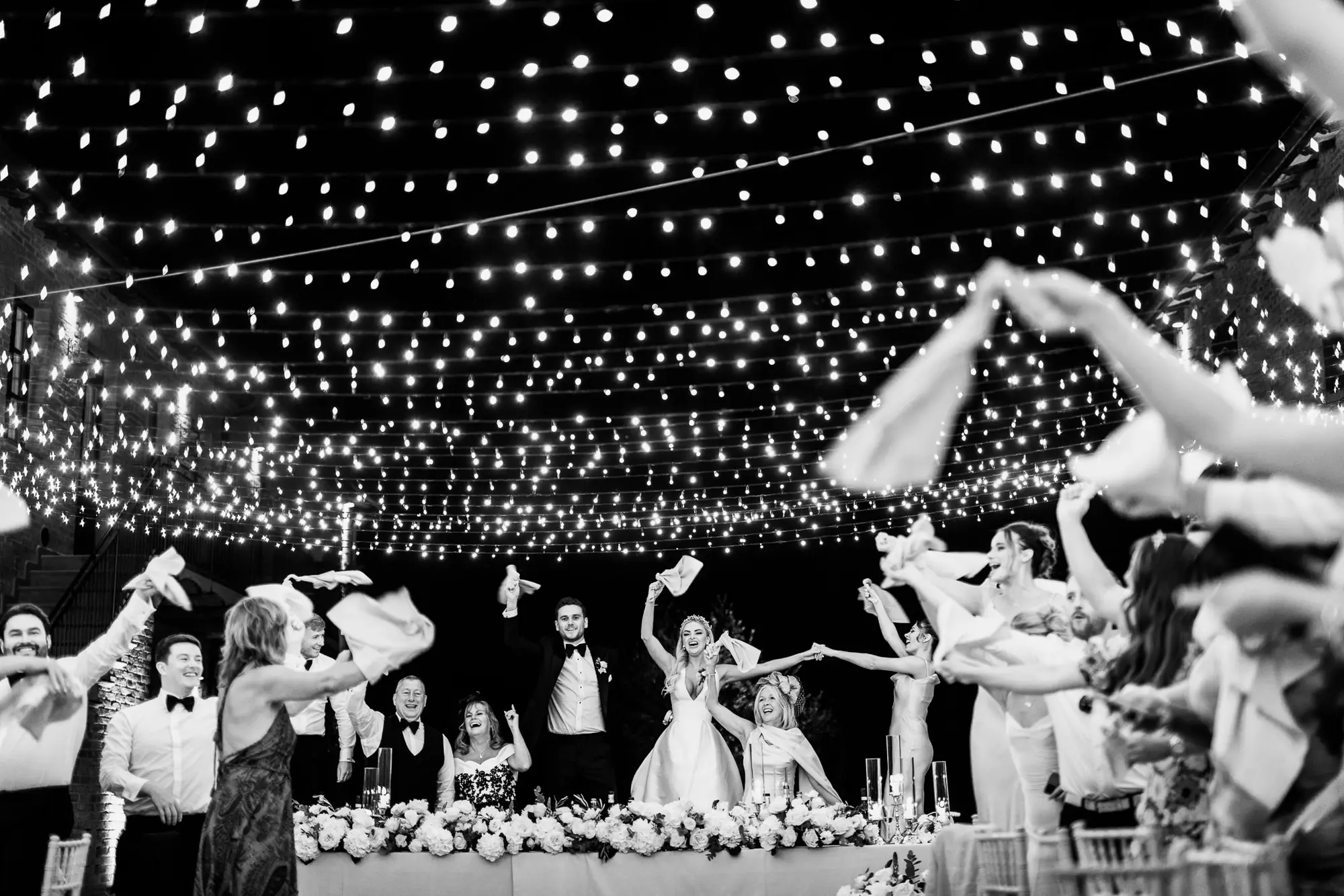 wedding party in San Galgano
